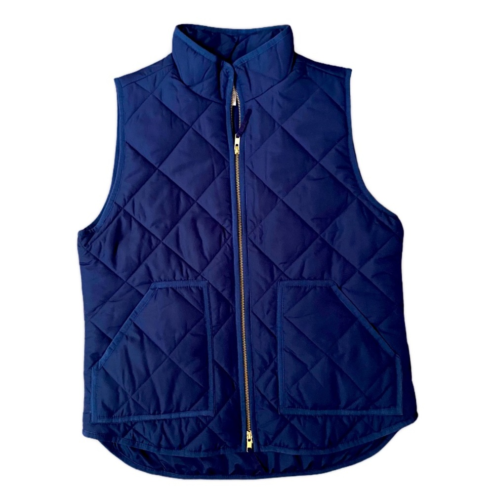 NWT J. Crew Womens Excursion Quilted Down Vest